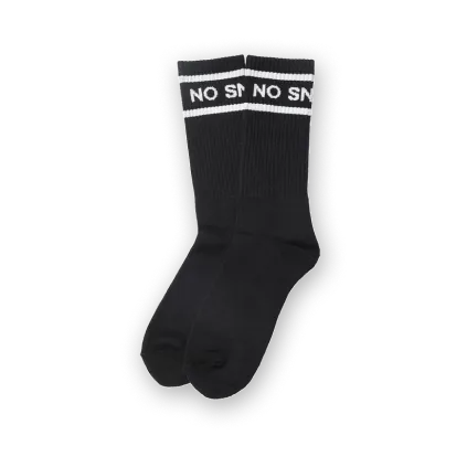 NO SNEAKER SOCKS BLACK